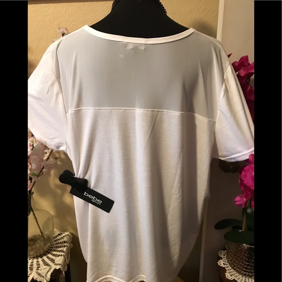 🌼NWT BEBE SPORT 1X MOISTURE WICKING ACTIVE TOP - Picture 6 of 12